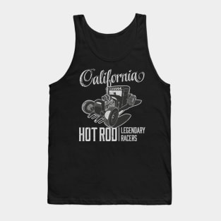 California Hot Rod Legendary Racers Tank Top